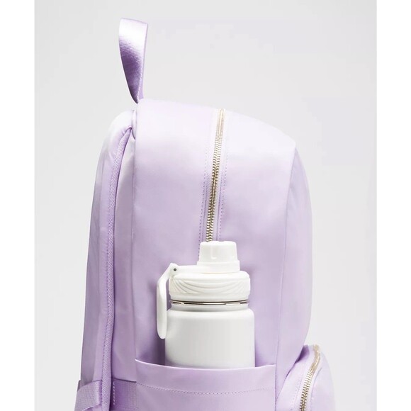 Lululemon‎ Everywhere Backpack 22L Metal Hardware Lavender Frost Gold main image 5